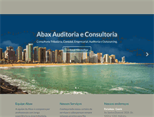 Tablet Screenshot of abaxconsultoria.com